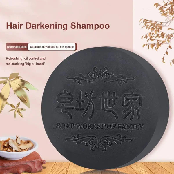 Polygonum Handmade Soap Deep Cleansing Strengthen Nourish Shampoo Soap Refreshing Control Oil Anti-dandruff Hair Care