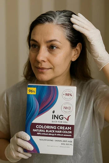 ING-V Hair Colour - 100% Allergy Free - 1000ml