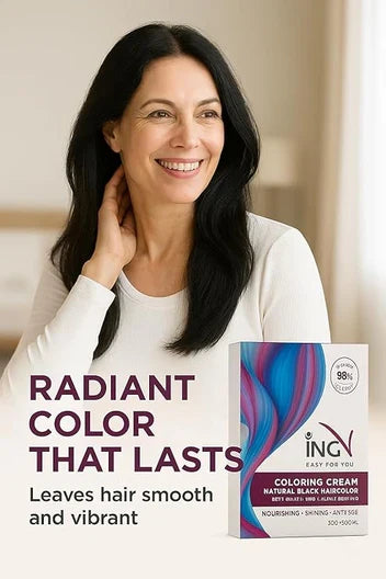 ING-V Hair Colour - 100% Allergy Free - 1000ml