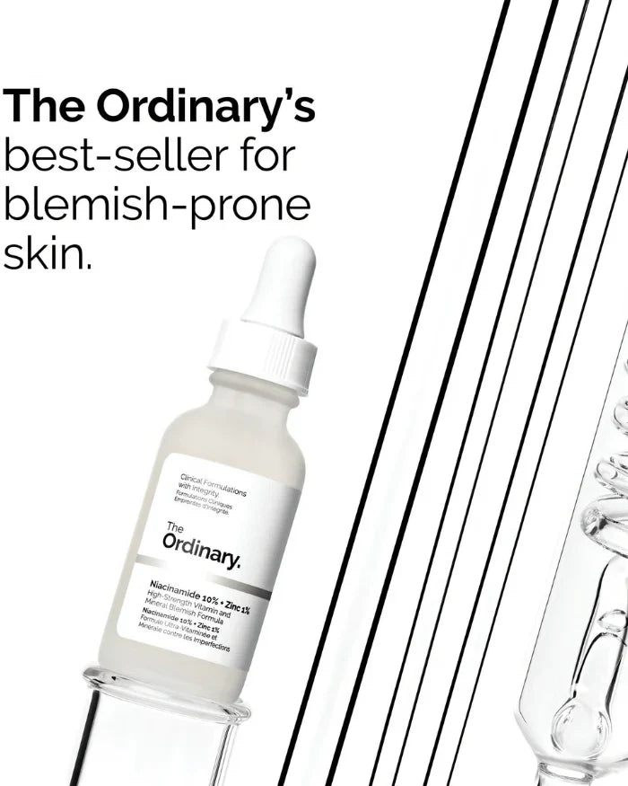 The Ordinary Niacinamide 10% + Zinc 1%: Your Go-To Solution for Flawless Skin