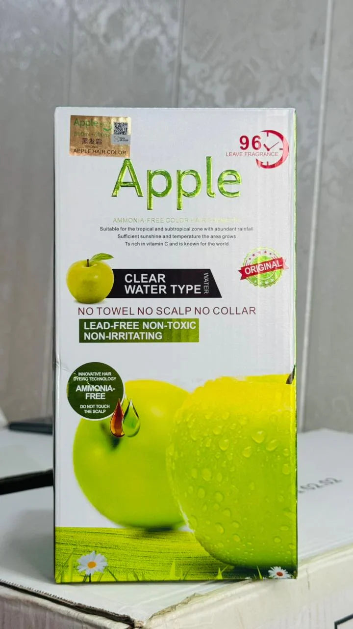 1st Dubai Import Original Apple Hair Color 96 | Ammonia-Free (2x 500ml)