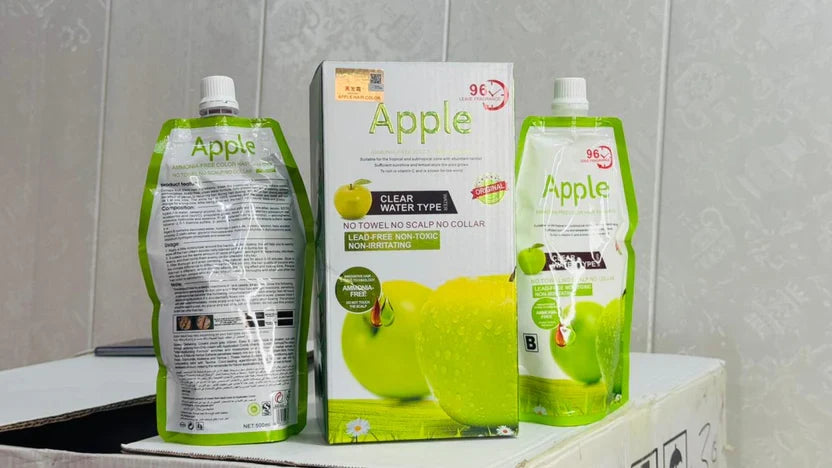 1st Dubai Import Original Apple Hair Color 96 | Ammonia-Free (2x 500ml)